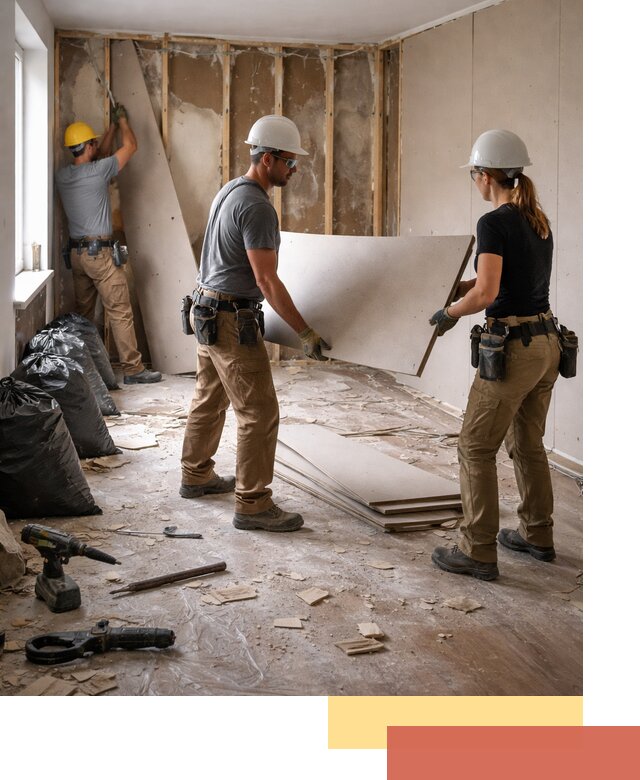 Демонтаж стеновых панелей в Дмитрове быстро и аккуратно