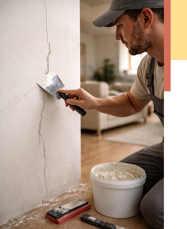 Заделка трещин и сколов в Дмитрове от 2626 руб. — быстро и недорого | ОТДЕЛОЧНИК-Дмв