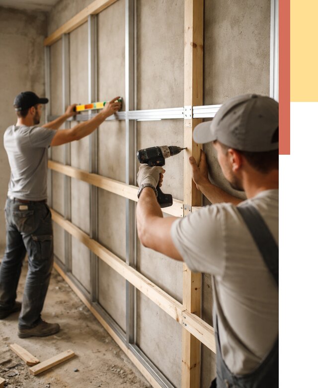 Устройство обрешетки под панели в Дмитрове от 2251 руб. — монтаж под ключ | ОТДЕЛОЧНИК-Дмв