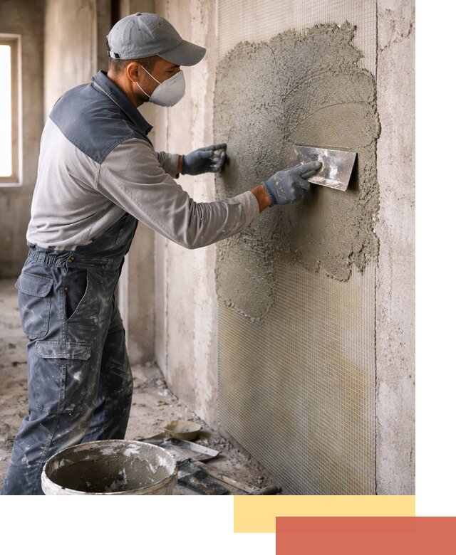 Штукатурка стен по сетке в Дмитрове под ключ качественно и быстро