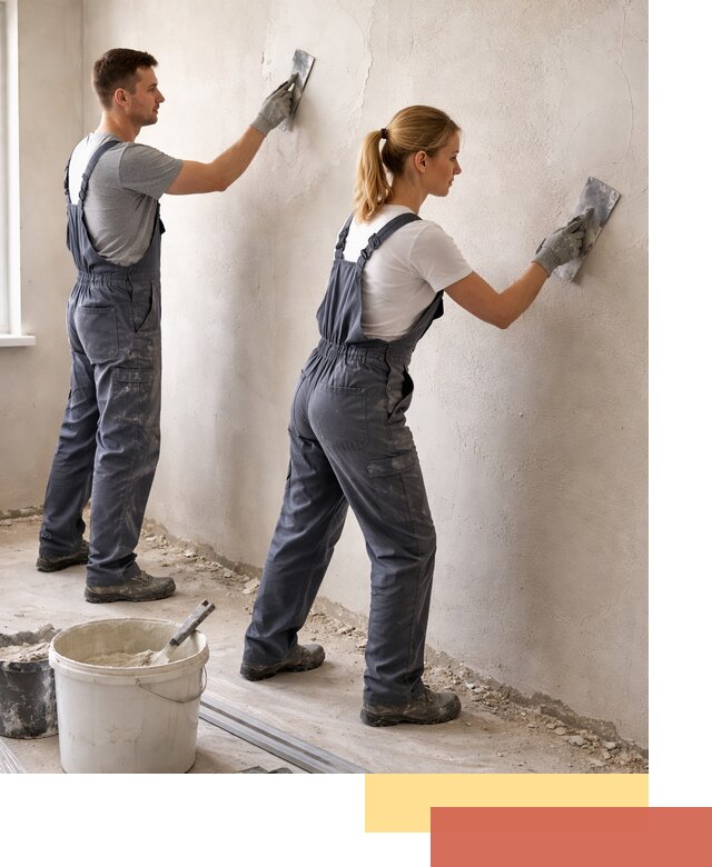 Штукатурка стен под обои в Дмитрове профессионально и быстро