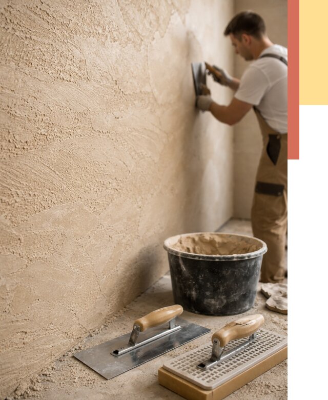 Декоративная штукатурка травертин в Дмитрове от 1930 руб/м2 — качественно и недорого | ОТДЕЛОЧНИК-Дмв