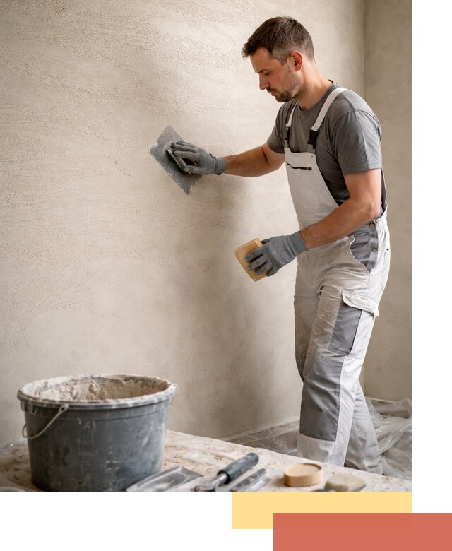 Декоративная штукатурка травертин в Дмитрове для стен и потолков