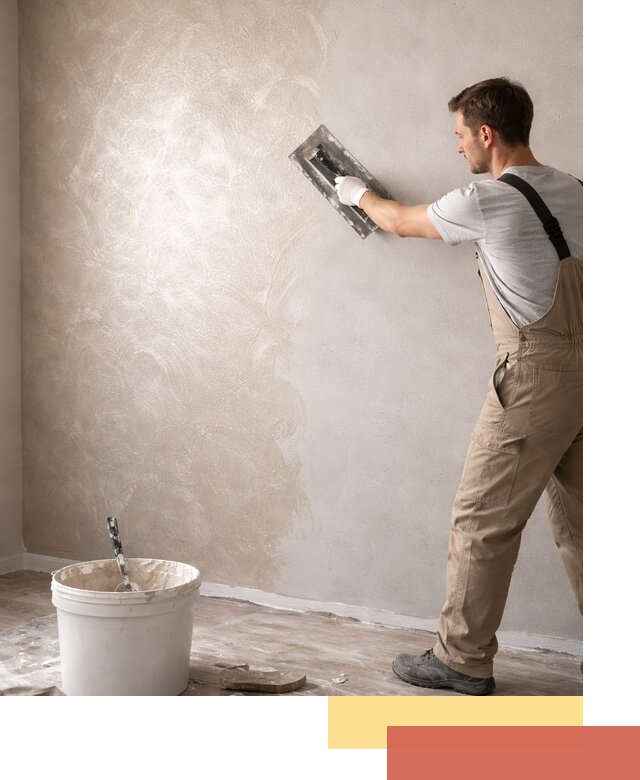 Декоративная штукатурка «Мокрый шелк» под ключ в Дмитрове