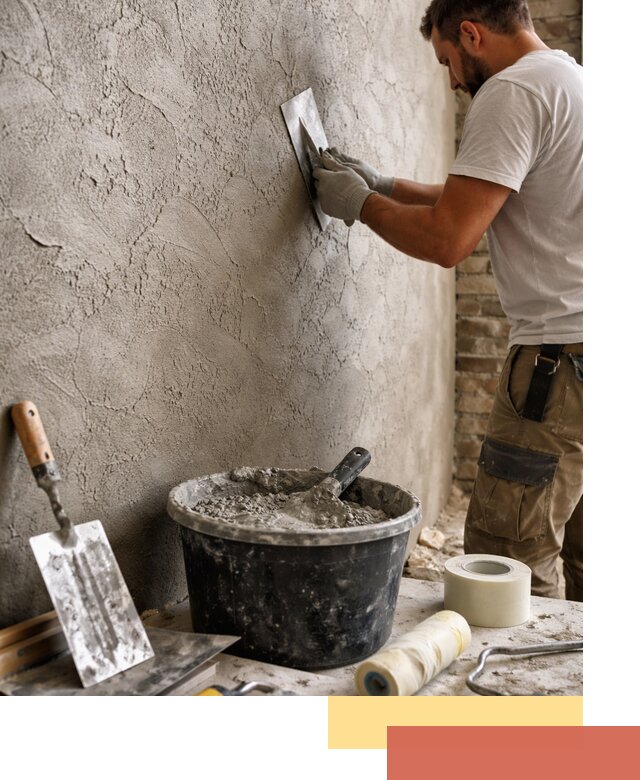 Декоративная штукатурка лофт в Дмитрове — отделка стен и потолков