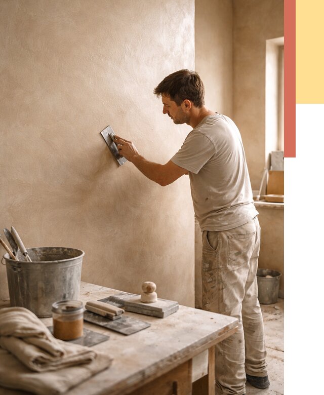 Марокканская штукатурка таделакт в Дмитрове под ключ от 4502 руб. | ОТДЕЛОЧНИК-Дмв