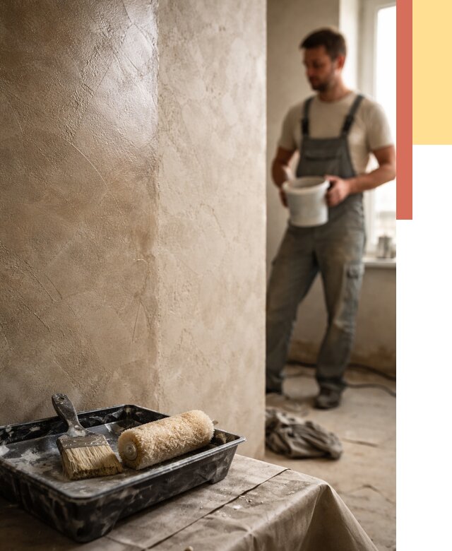 Нанесение воска на штукатурку в Дмитрове от 3752 руб. | Услуги ОТДЕЛОЧНИК-Дмв