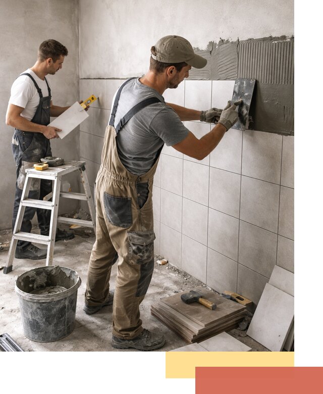 Укладка плитки на стены в Дмитрове профессионально и надежно