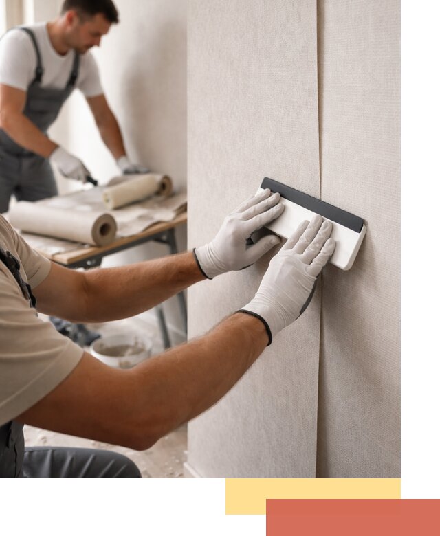 Поклейка обоев под покраску в Дмитрове профессионально и быстро