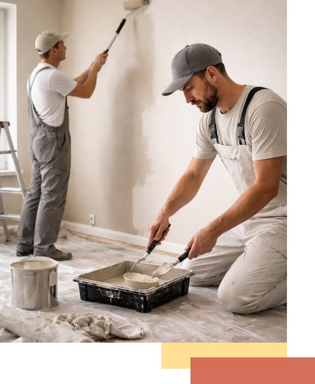 Покраска стен в квартире в Дмитрове — профессионально и аккуратно