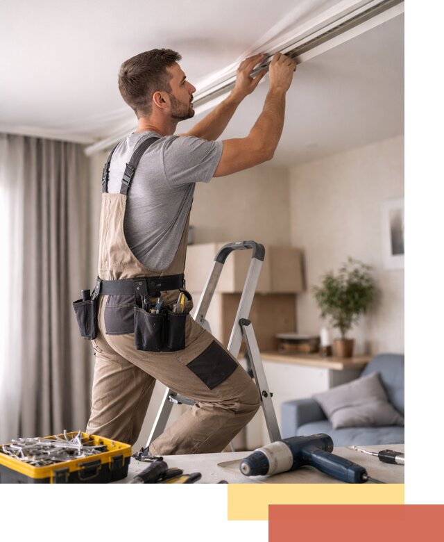 Ремонт натяжных потолков в Дмитрове — качественно и оперативно