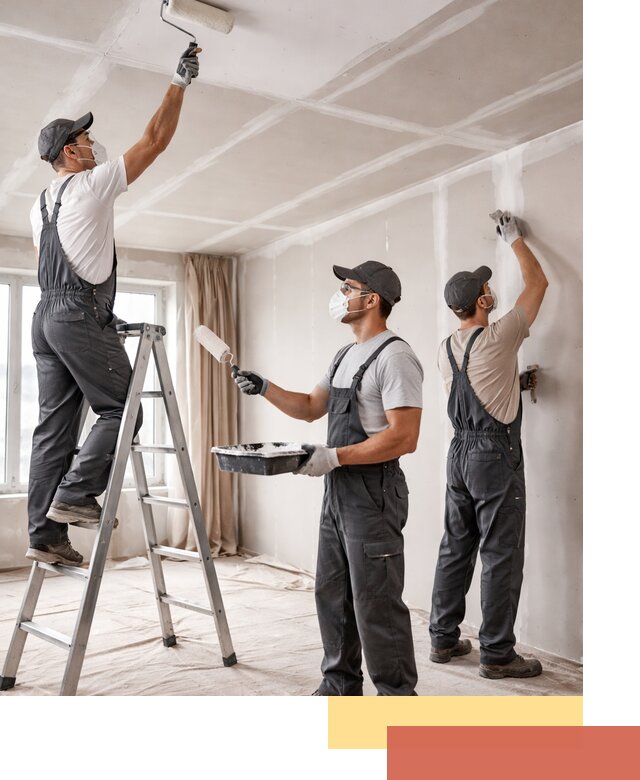 Покраска потолка из гипсокартона в Дмитрове качественно и недорого