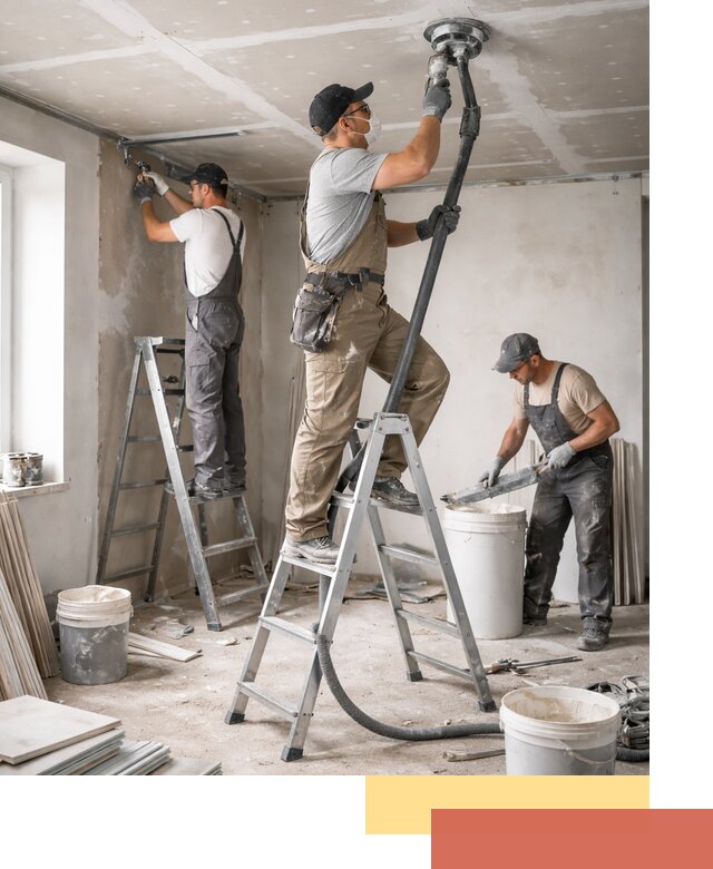 Ремонт потолка из гипсокартона в Дмитрове: быстрый и качественный монтаж