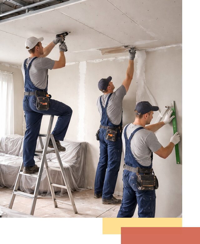 Профессиональная отделка потолка в Дмитрове быстро и качественно