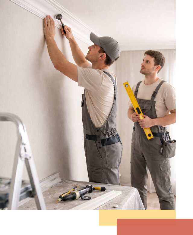 Монтаж потолочного плинтуса в Дмитрове качественно и быстро