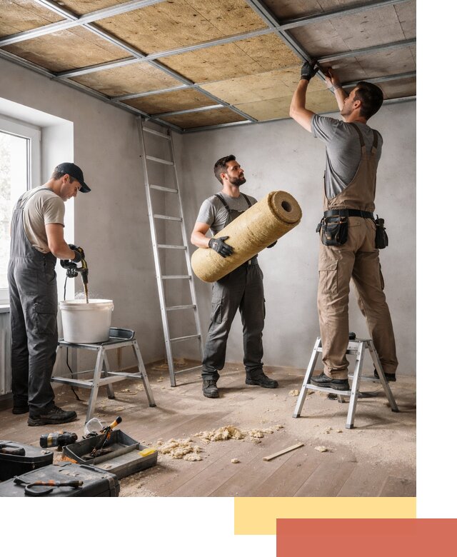 Шумоизоляция потолка в Дмитрове: профессиональный монтаж и отделка